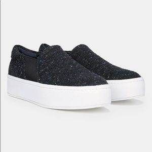 Vince Warren Tweed Platform Sneakers